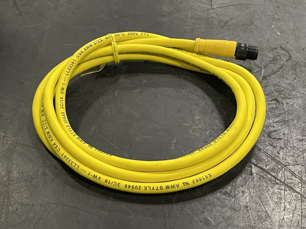 BRAD HARRISON 3-Pole Male 6 FT 18AWG/ 3C Cord 703006B01F060