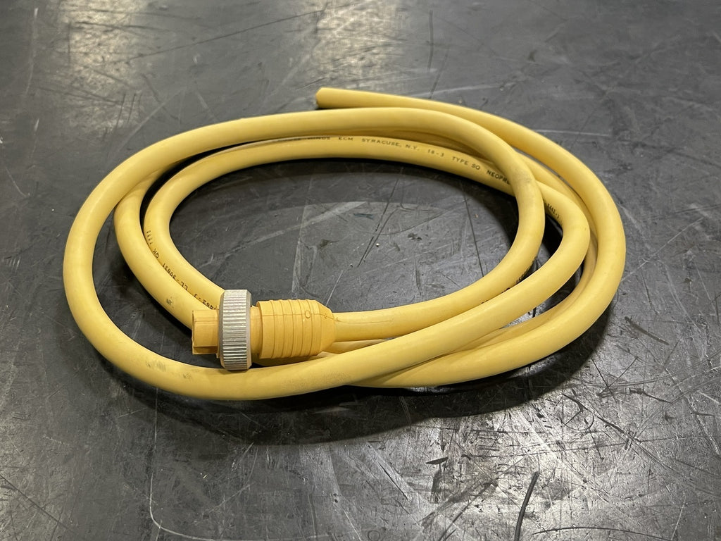 CROUSE-HINDS 6' 3Pin Female Cord Neoprene Connector 13A, 600V MEC1337M