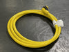 CROUSE-HINDS 6ft Cable 16 AWG 3/C STOW 600V w/ 3-Pins Right Angle Male Plug  5000109-15C