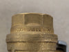 RUB INC. 3/4" Brass Ball Valve 600CWP PN40, CW617N 