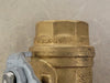 RUB INC. 3/4" Brass Ball Valve 600CWP PN40, CW617N 