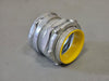 CROUSE-HINDS 1 1/2" Insulated Conduit Straight Connector, Compression Connection for EMT