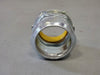 CROUSE-HINDS 1 1/2" Insulated Conduit Straight Connector, Compression Connection for EMT