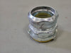 CROUSE-HINDS 1 1/2" Insulated Conduit Straight Connector, Compression Connection for EMT