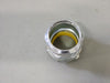 CROUSE-HINDS 1 1/2" Insulated Conduit Straight Connector, Compression Connection for EMT