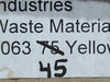 HI POINT INDUSTRIES Caution Waste Material Yellow Bag 4-mil 30" x 48" (Box of 45)