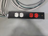 HUBBELL, INC. 11" Metal Plug Track 2 Pole 3 Wire 20A/125V
