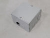 6"x6"x4" Screw Cover Junction Pull Box, 8 Knockouts