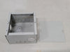 6"x6"x4" Screw Cover Junction Pull Box, 8 Knockouts