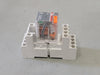 ABB 6 Amp Pluggable Interface Relay CR-M120AC4L w/ Relay Socket 1SVR405651R3000