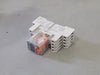 ABB 6 Amp Pluggable Interface Relay CR-M120AC4L w/ Relay Socket 1SVR405651R3000