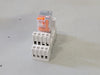 ABB 6 Amp Pluggable Interface Relay CR-M120AC4L w/ Relay Socket 1SVR405651R3000