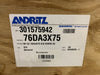 ANDRITZ 76" Durametal Refiner Plates 76DA3X75