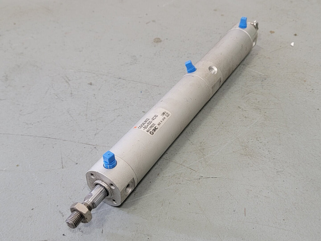 SMC Pneumatic Cylinder 1.25" Bore x 3.93" Bore CDG1LN32-50+100-XC10