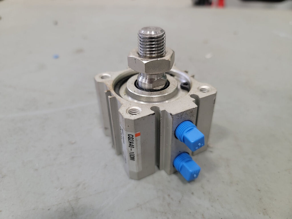 SMC Pneumatic Cylinder 1.57" Bore x 0.39" Stroke CQ2A40-10DM 