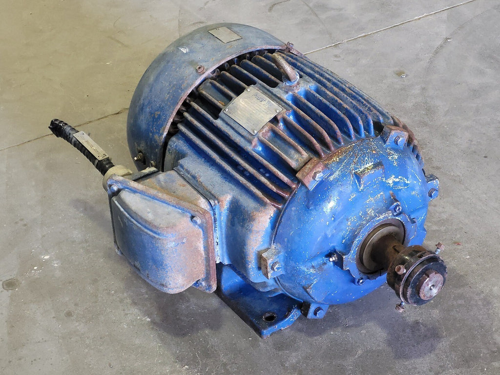 TECO-WESTINGHOUSE 15 hp, 575 volts, 1765 rpm, 254T, 3ph, Electric Motor APH01504TE5