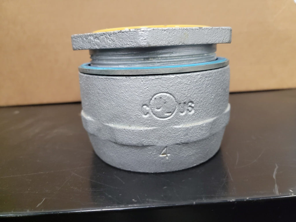 4" Liquid Tight Straight Conduit Connector