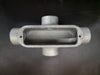 CROUSE-HINDS 3/4" X28 Form 8 Explosion Proof 4-Way Conduit Body