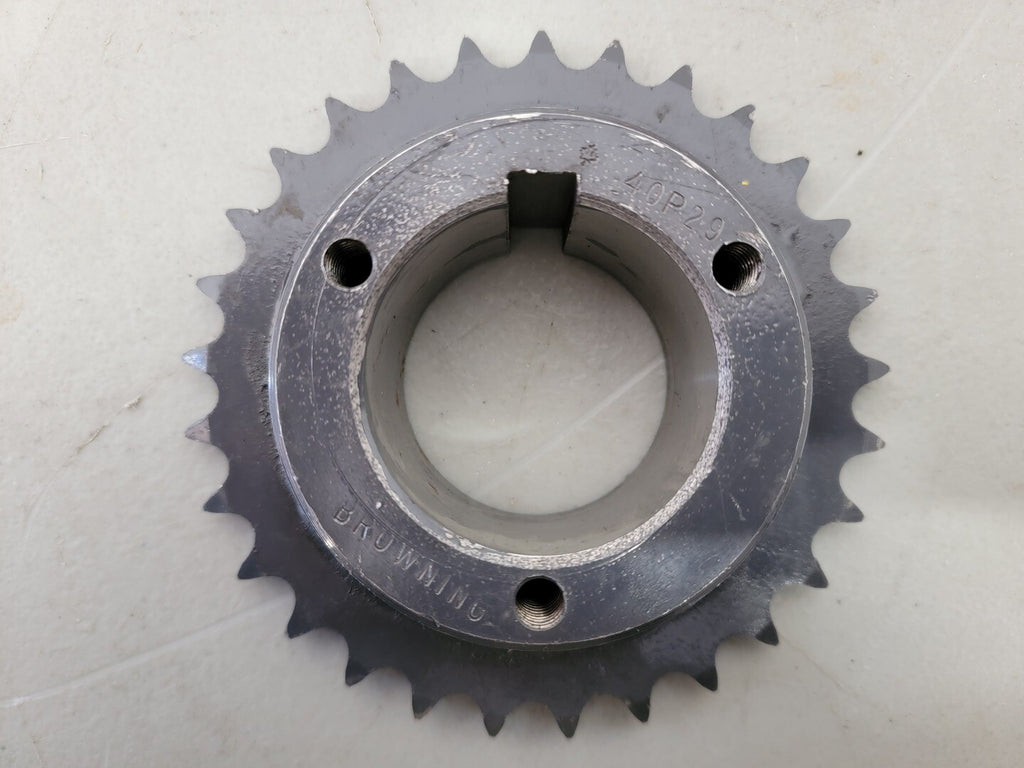 BROWNING Roller Chain Sprocket 40P29, No. 40, 29 Teeth
