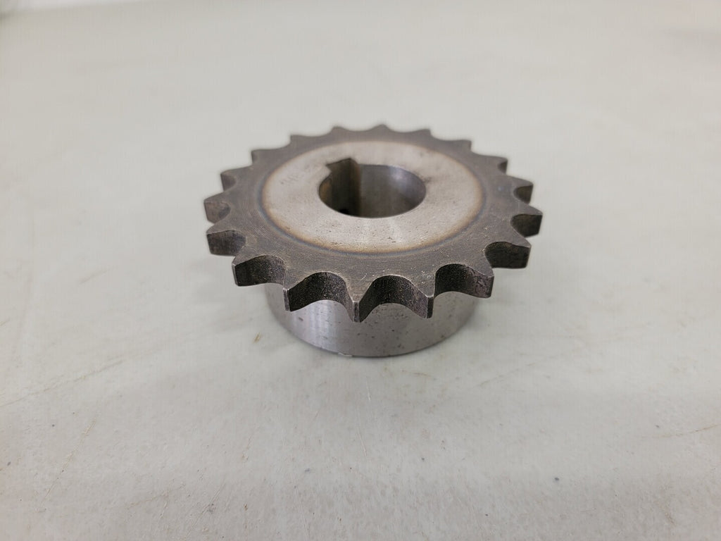 Roller Chain Sprocket 08B18H, No. 08, 18 Teeth