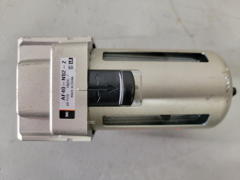 SMC Pneumatic Filter AF40-N02-Z, 150PSI, 1/4" NPT