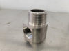 1" Female to 1.5" Male 90 Degree Elbow Hydraulic Adapter