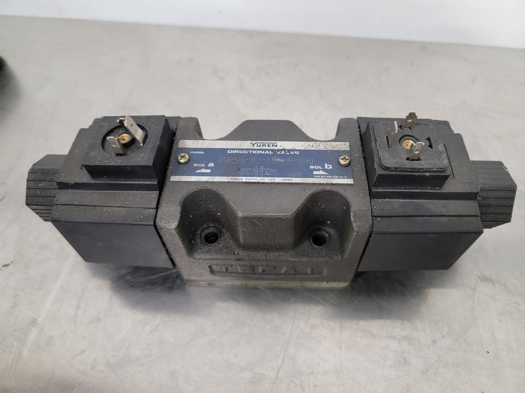YUKEN 3/8" Directional Control Valve DSG-03-3C3-A120-N-5090