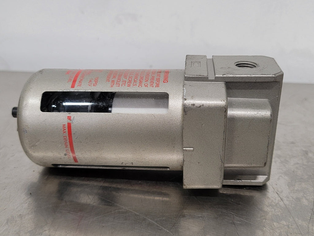 SMC Pneumatic Filter AF40-N02-Z, 150PSI, 1/4" NPT