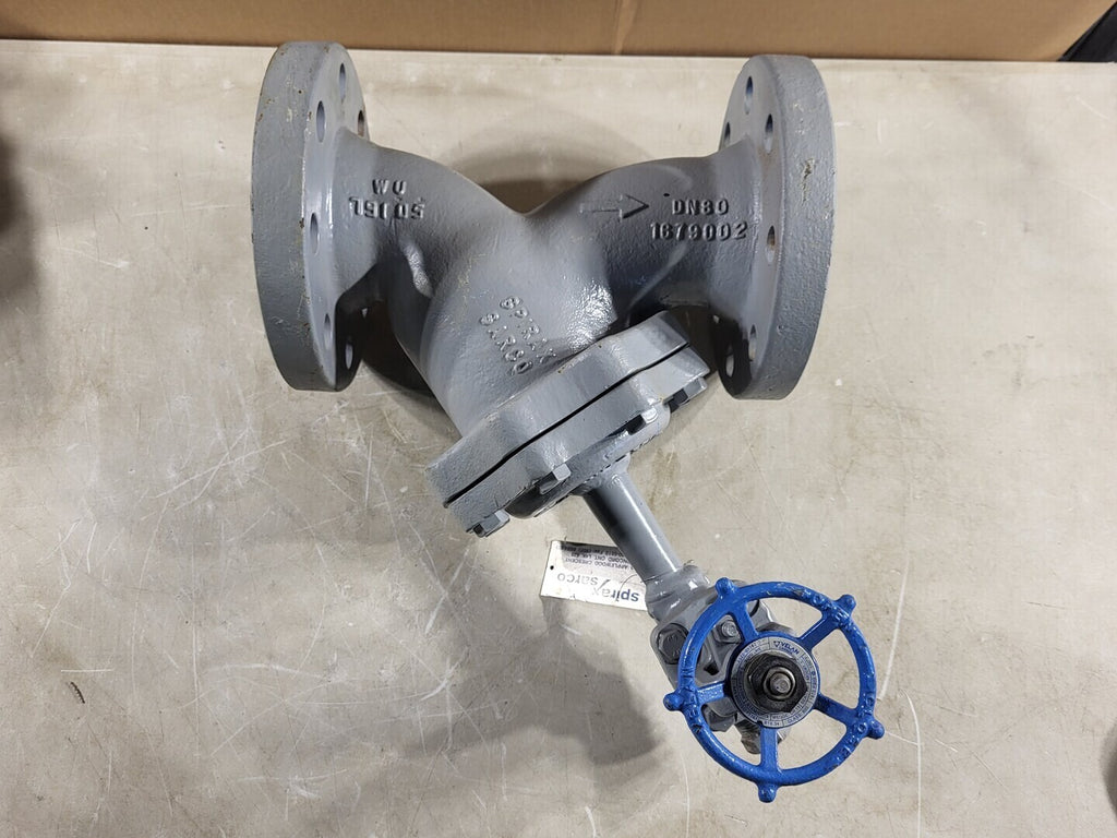 SPIRAX SARCO 3" Class 300 Check Valve w/ Velan 3/4" Class 800 Gate Valve C-2054B-02TY