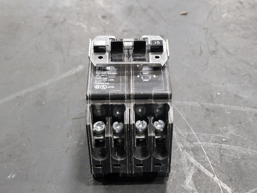 EATON 15 Amp, 4 Pole, 120/240 volts Circuit Breaker BR415