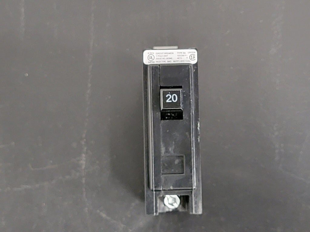 CUTLER-HAMMER 20 Amp, 1 Pole, 120/240 Volts Circuit Breaker BA120 (Box of 24)