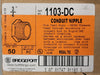 BRIDGEPORT 3/4" Conduit Nipple 1103-DC (Box of 40)
