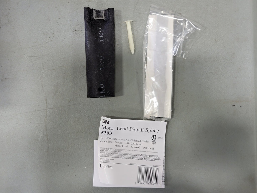 3M 1 KV Motor Lead Pigtail Splice 5303 (Box of 3)