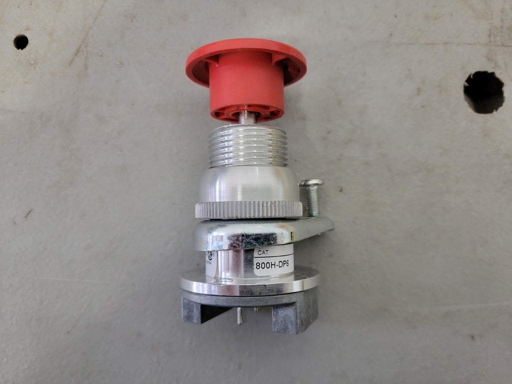 Mushroom Head Push Button 800H-DP6