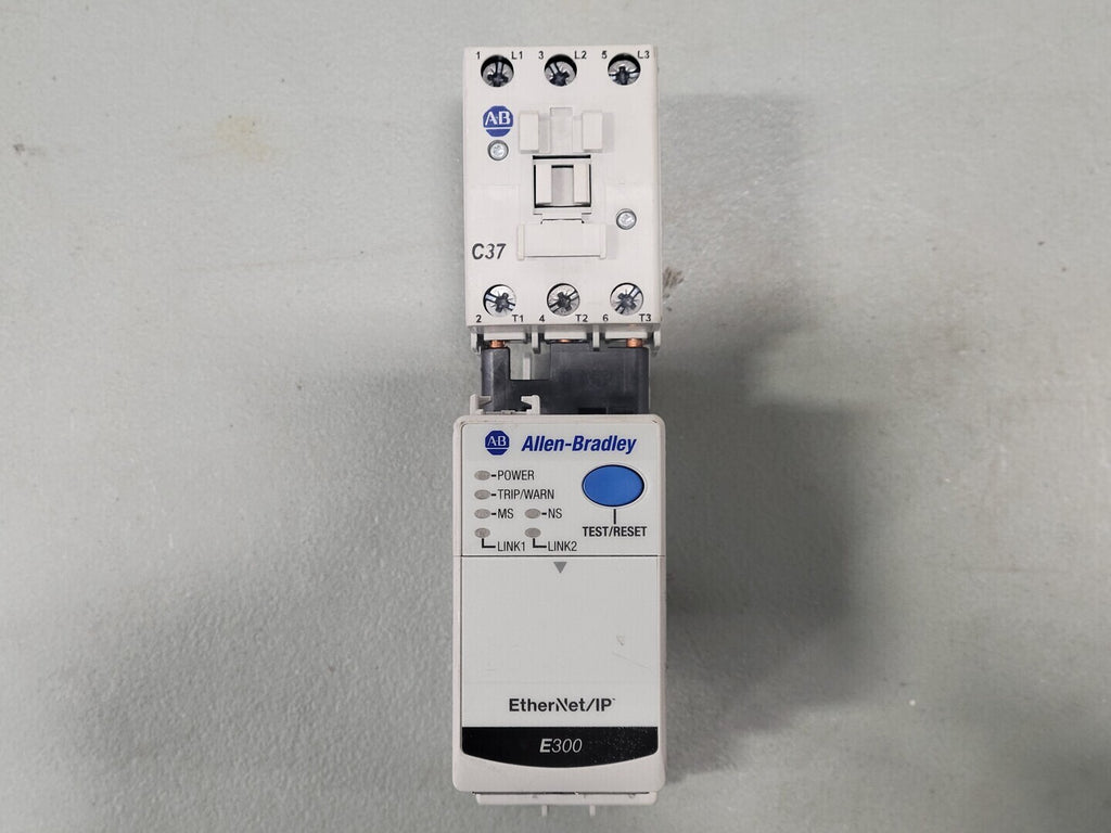 ALLEN-BRADLEY E300 Overload Relay Module 193-ECM-ETR, 193-EIOGP-22-120, 193-ESM-IG-30A-C55