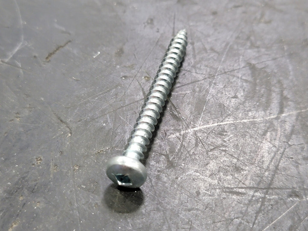 ROBERTSON No. 10 x 2" Square Pan Head Screws Zinc Steel (Box of 195)