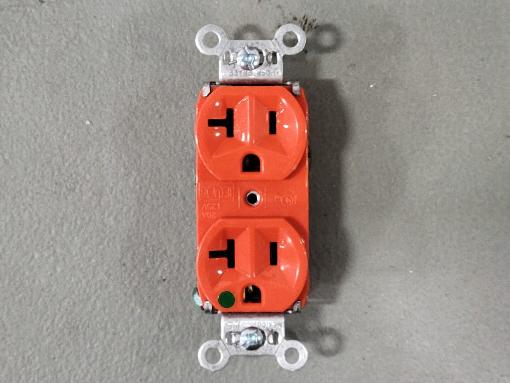 LEVITON 20A, 125V Duplex Receptacle Hospital Grade 8300-HOR (Box of 10)