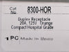 LEGRAND 20A, 125V Duplex Receptacle Hospital Grade 8300-HOR (Box of 17)