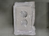 LEVITON White Standard Thermoplastic Wall Plate 80703-W (Box of 20)