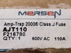 FERRAZ SHAWMUT 110 Amp Class J Time Delay Fuse AJT110