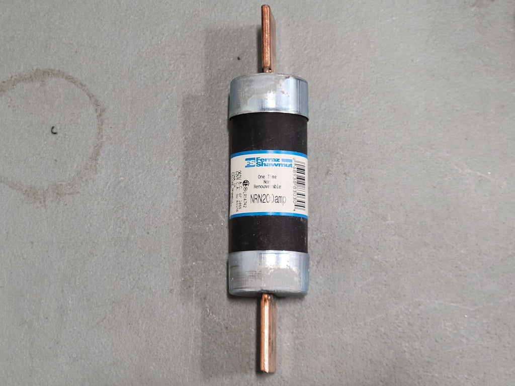 FERRAZ SHAWMUT 200 Amp Class H Non-Time Delay Fuse NRN200