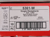 LEGRAND 20 Amp 125 Volts Single Receptacle 5361-W (Box of 10)