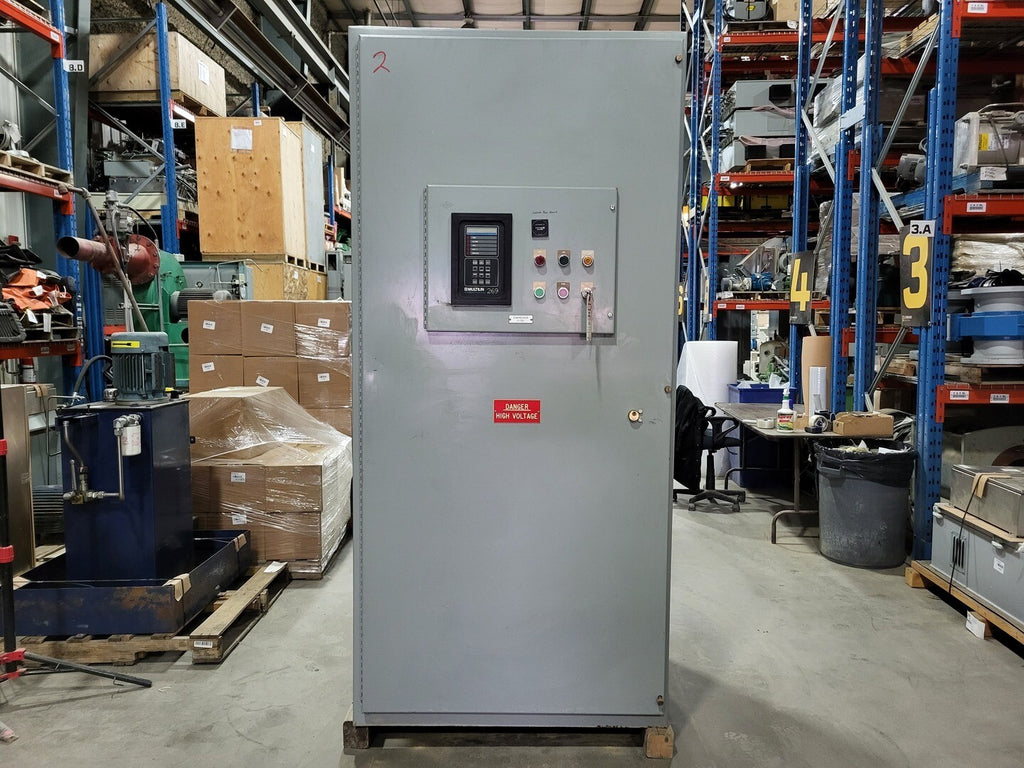 GENERAL ELECTRIC Motor Control Cabinet w/ GE Multilin 269-100P-120, 22,164hrs