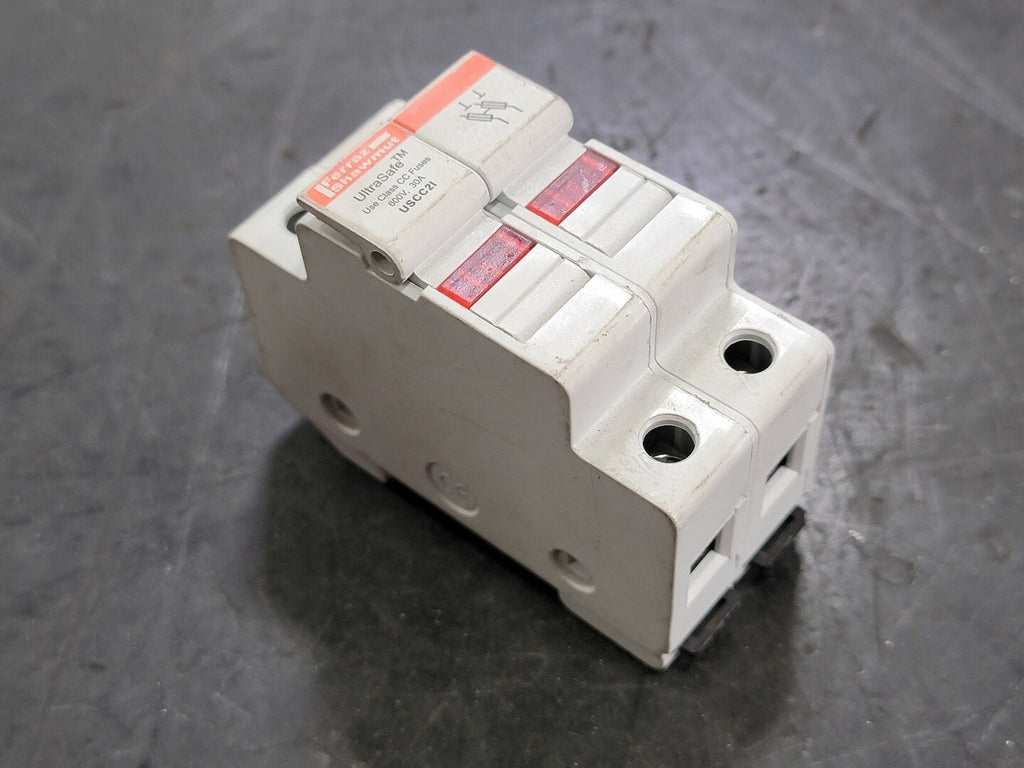 FERRAZ SHAWMUT 30 Amp 2 Pole Fuse Holder USCC2I
