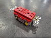 PASS & SEYMOUR 15A, 125VAC Hospital Grade Receptacle 1597HGTRRED