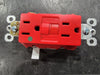 PASS & SEYMOUR 15A, 125VAC Hospital Grade Receptacle 1597HGTRRED