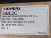 SIEMENS 6BL2C Switchboards Breaker Mounting Kit
