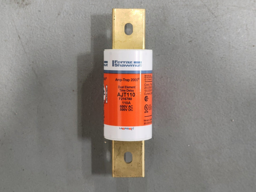FERRAZ SHAWMUT 110 Amp Class J Time Delay Fuse AJT110