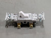 HUBBELL Single Pole Switch, 15A, 120/277 VAC, CS115W, (Box of 8 pcs)