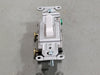 HUBBELL Single Pole Switch, 15A, 120/277 VAC, CS115W, (Box of 8 pcs)